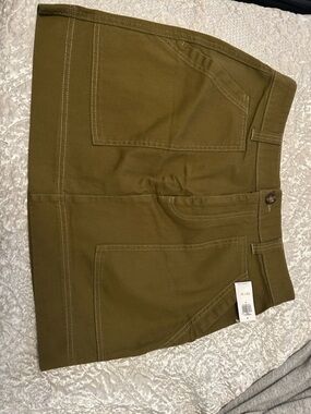 NWT fatigue mini skirt